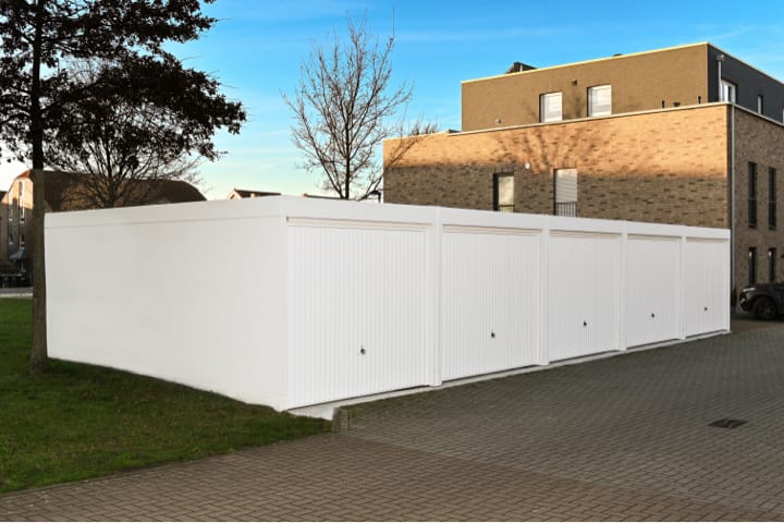 Reihengarage aus Stahlbeton als Fertiggarage von JUWEL