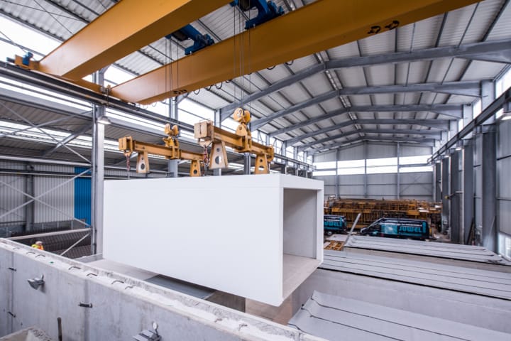Fertiggaragen Produktion in Kamp-Lintfort