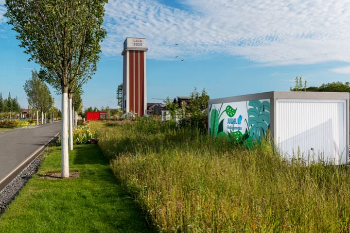 JUWEL Fertiggaragen auf der Landesgartenschau in Kamp-Lintfort